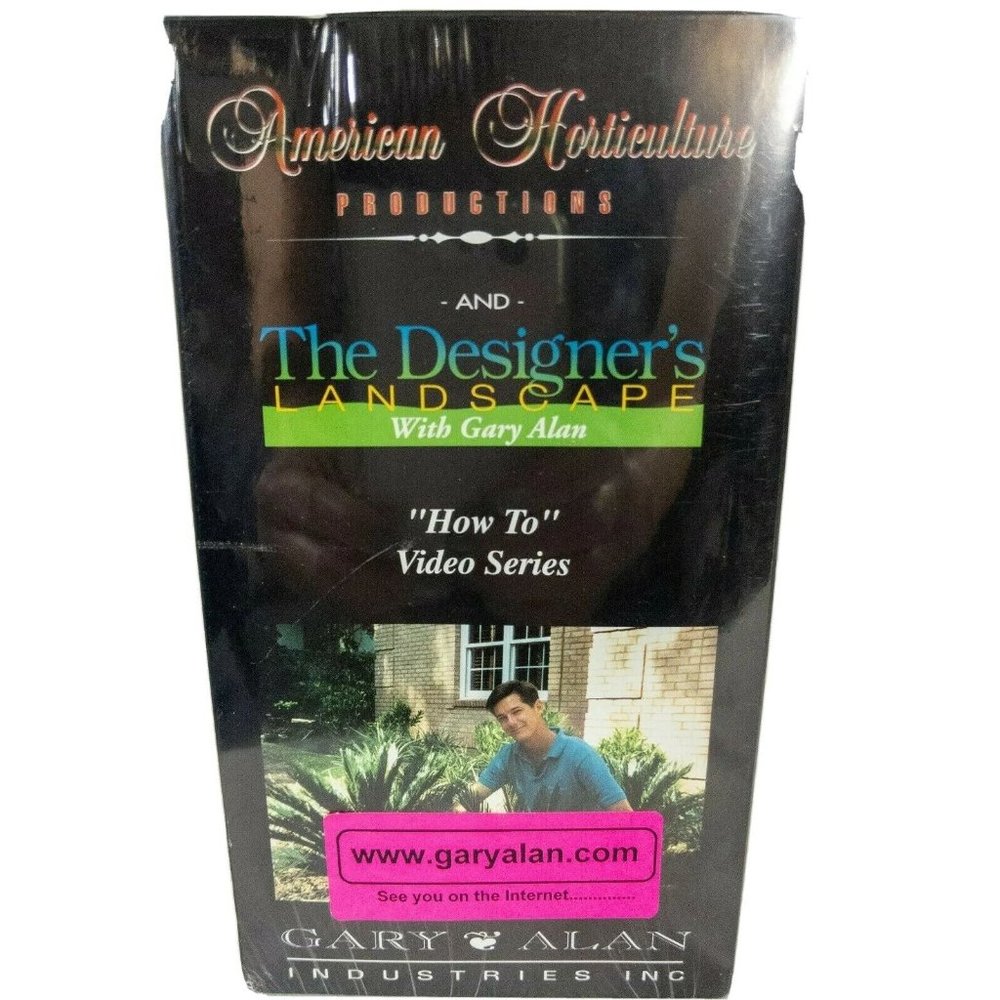 American Horticulture & the Designers Landscape How To Video VHS  W/ G.Allen New